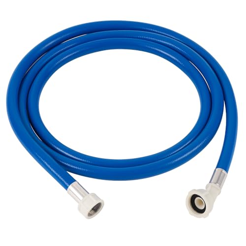JD Brands Universal Washing Machine and Dishwasher Cold Water Inlet Hose [1.5m / 2.5m / 3.5m] | Cold Fill Feed Pipe with 3/4 Inch BSP Fittings | Compatible with Most Main Brands (3.5m)
