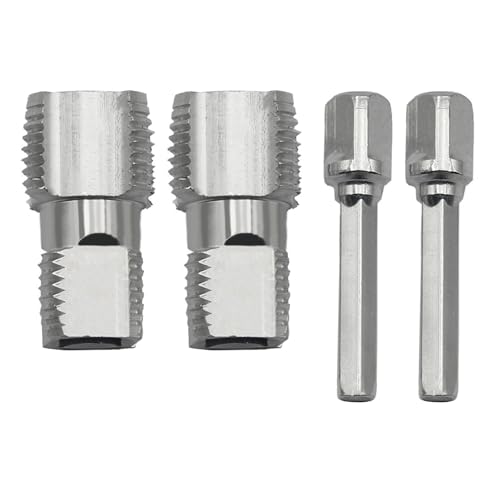 Sanerfa Water Pipe Internal Thread Opener Tapered Pipe Thread Tap Water Pipe Thread Opener for PVC Pipe