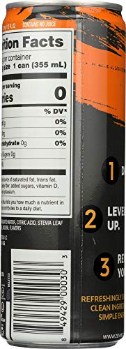 ZEVIA, DRINK, ENERGY, MANGO GINGER - Pack of 12