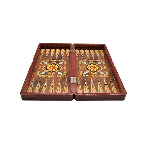 15" 3-In-1 Wooden Folding Chess,Checkers, Backgammon,Portable Chess Set,Travel Chess Board Game For Kids & Adults #TOP6