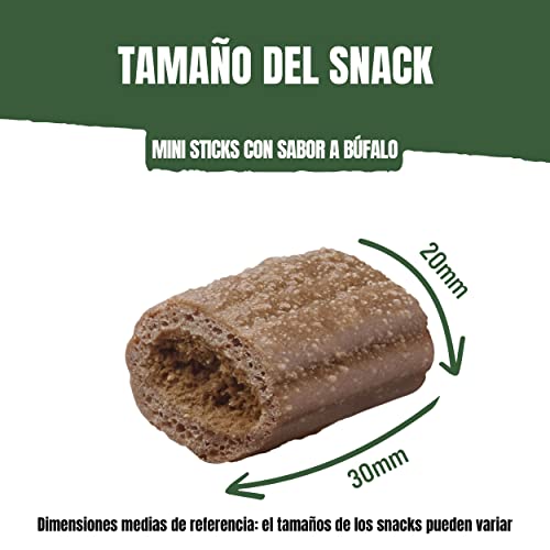 Purina Adventuros Snack Hund Mini Stick mit Büffelgeschmack, 6 Beutel à 90 g