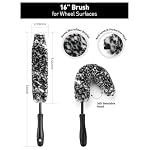 Fantasticlean 6PCS Car Wheel Brush Kit for Cleaning Tires - Image 2