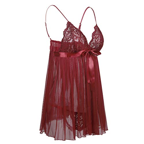 pzcvo Erotiek Dessous Damen Sexy Dessous FüR Frauen Frauen Sexy Unterwäsche Sexy Outfit Womens Sexy Dessous für Sex Sexy Unterwäsche Womens Dessous red,3XL Cover