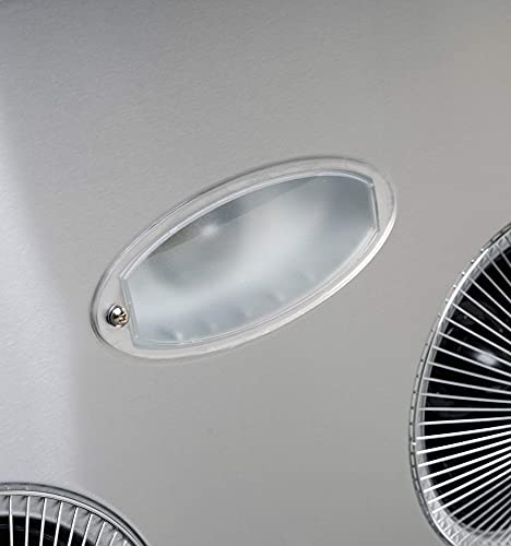 Hauslane | Chef Series Range Hood C190 30" Slim Under Cabinet Kitchen Extractor | Modern Stainless Steel Electric Range Hood | 3 Speed Exhaust Fan, Incandescent Lights | 3-Way Venting Option #TOP6