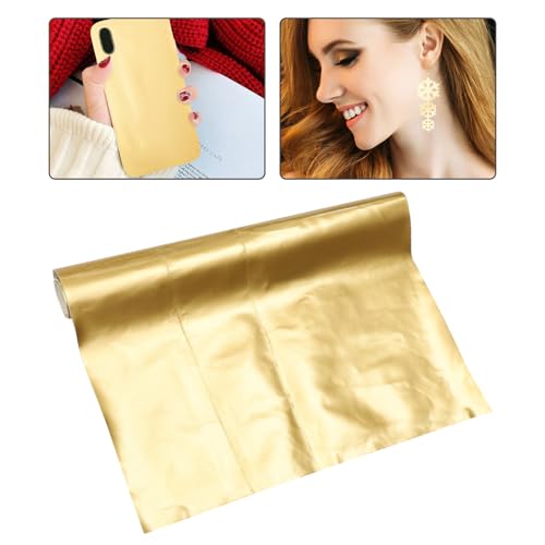 Cuir synthétique doré DOITOOL résistant pour découpe de sacs et DIY