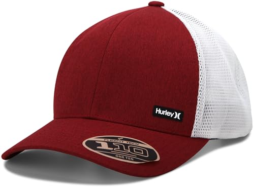 Image of Hurley Men's Caps - H2O-Dri League Baseball Caps for Men with Snapback Closure - Classic Mens Trucker Hats (S-XL)