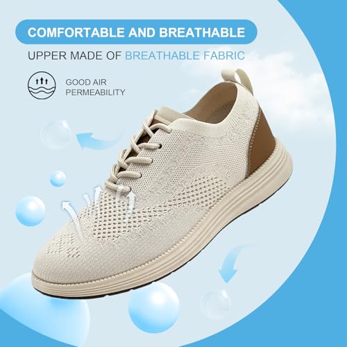 Image of Casual Dress Shoes for Men Business Oxfords Fashion Sneakers Comfortable Loafers Men's Walking Shoes