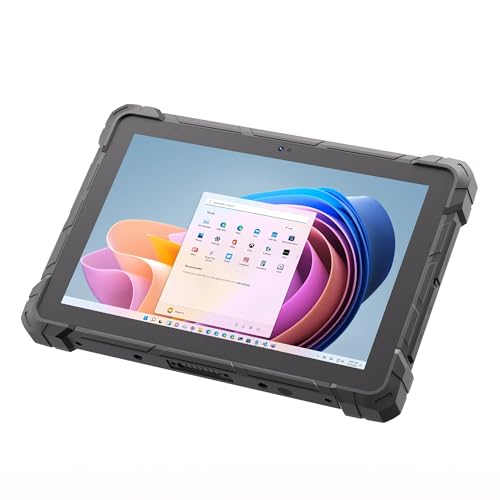 HEIGAOLAPC Tablet Robusta, N100 Win11 Pro 8GB RAM 128GB eMMC, Tablet 10,1' con batería de 16000...