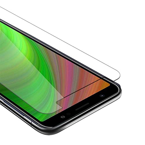 Cadorabo Panzer Schutz Glas für Asus ZenFone MAX PLUS M1 - Schutzfolie in Ultra-Klar Hüllen fre&lich - Gehärtetes (Tempered) Glas Dipslayschutz Folie in 9H Festigkeit Anti Kratzer