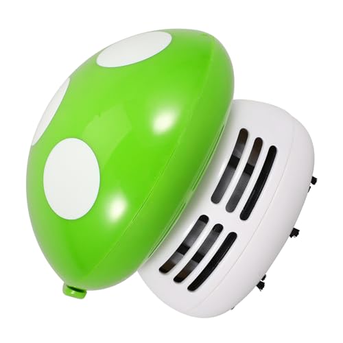 VICASKY Mini Aspirateur De Bureau Nettoyeur De Poussière Portable Mini Aspirateur à Main pour Table Et Plan De Travail Vert