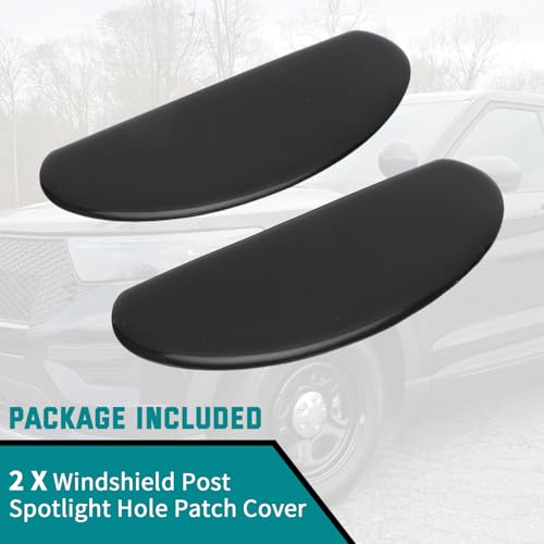 Windshield Post Spotlight Hole Cover for Dodge Charger Chevy Tahoe Impala by Alpha Rider - Used condition - Image 7