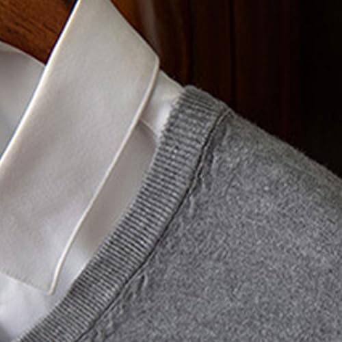 Mens Classic Basic Sweater Vest, Lightweight Sleeveless V-Neck Knit Sweaters Fall Going Out Fashion Tank Tops4