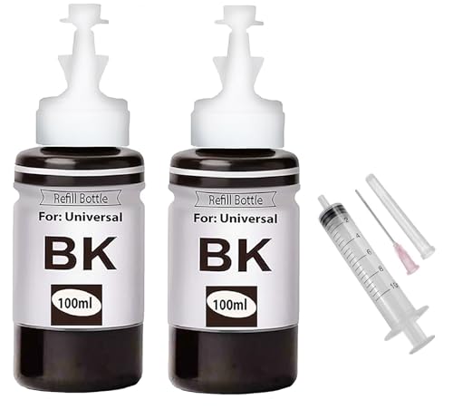 Image of CANOFF 805xl Refill Ink for H.p. /Can0n Cartridge 805,682,802,678,901,818,21, 22,680,27,703,704,803,PG40,47,88, 89, 740,745,810,830 and CL 41,57,98,99,741,746,811,831 100ml, 1Sy (Black Ink 2)