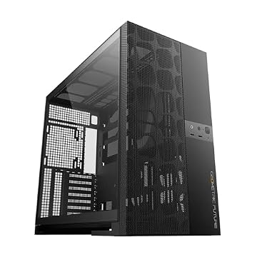 Gabinete Gamer Geometric Future Modelo 5 Preto