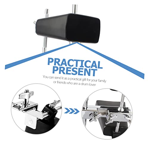 Soporte Clamp para Cowbell Totority ajustable para Bombo miniatura 5