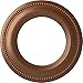 Ekena Millwork CM13BRPOS Bradford Classic Ceiling Medallion, 13"OD x 7 1/2"ID x 3/4"P, Hand-Painted Polished Copper