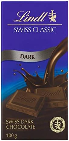 Chocolate Lindt Classic, Amargo, Barra de 100g