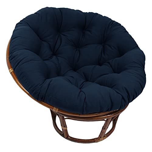 Blazing Needles 93302-52-TW-NV Twill Papasan Cushion cover