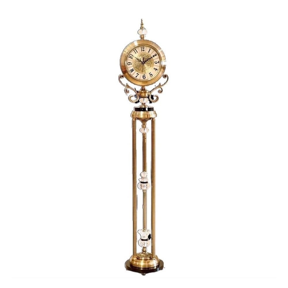 XYJIAOU2026 Grandfather Clock Floor Clock Coffee Grandfather Timepiece