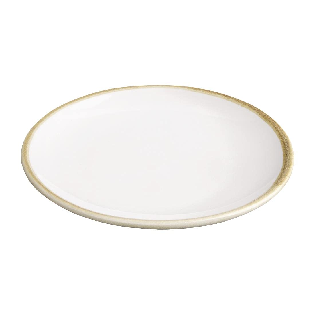 Olympia Kiln Coupe Plate Chalk 228mm (Pack of 6), White, 228 mm - Image 3