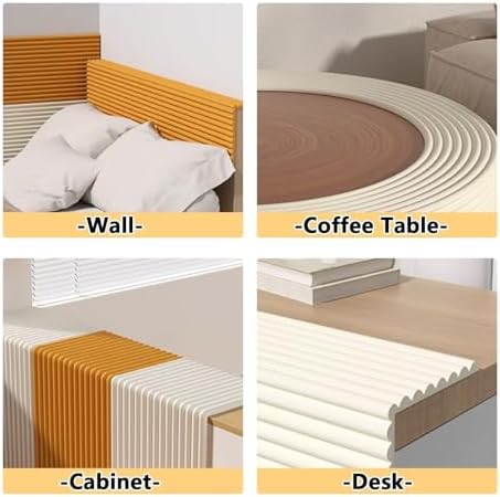 DIY 3D Padded Wall Panels - Self-Adhesive Cushioned Anti-Collision Padding for Bedroom, Playroom, Headboard Decor - Soft Upholstered Wall Art