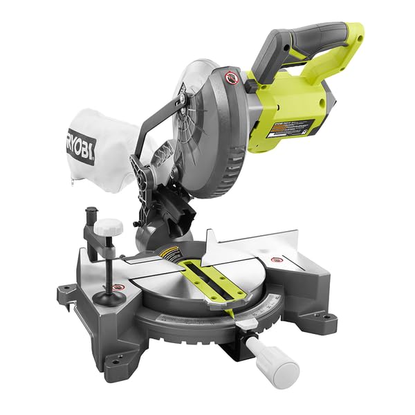 RYOBI 18V Cordless Miter Saw - Bare Tool -1 RYOBI 18V Cordless Miter Saw - Bare Tool -1