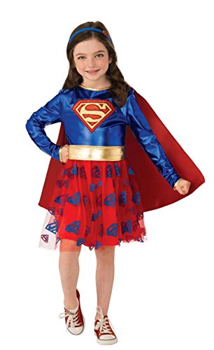 Disfraz Completo Deluxe Supergirl Niñas Large 10/12