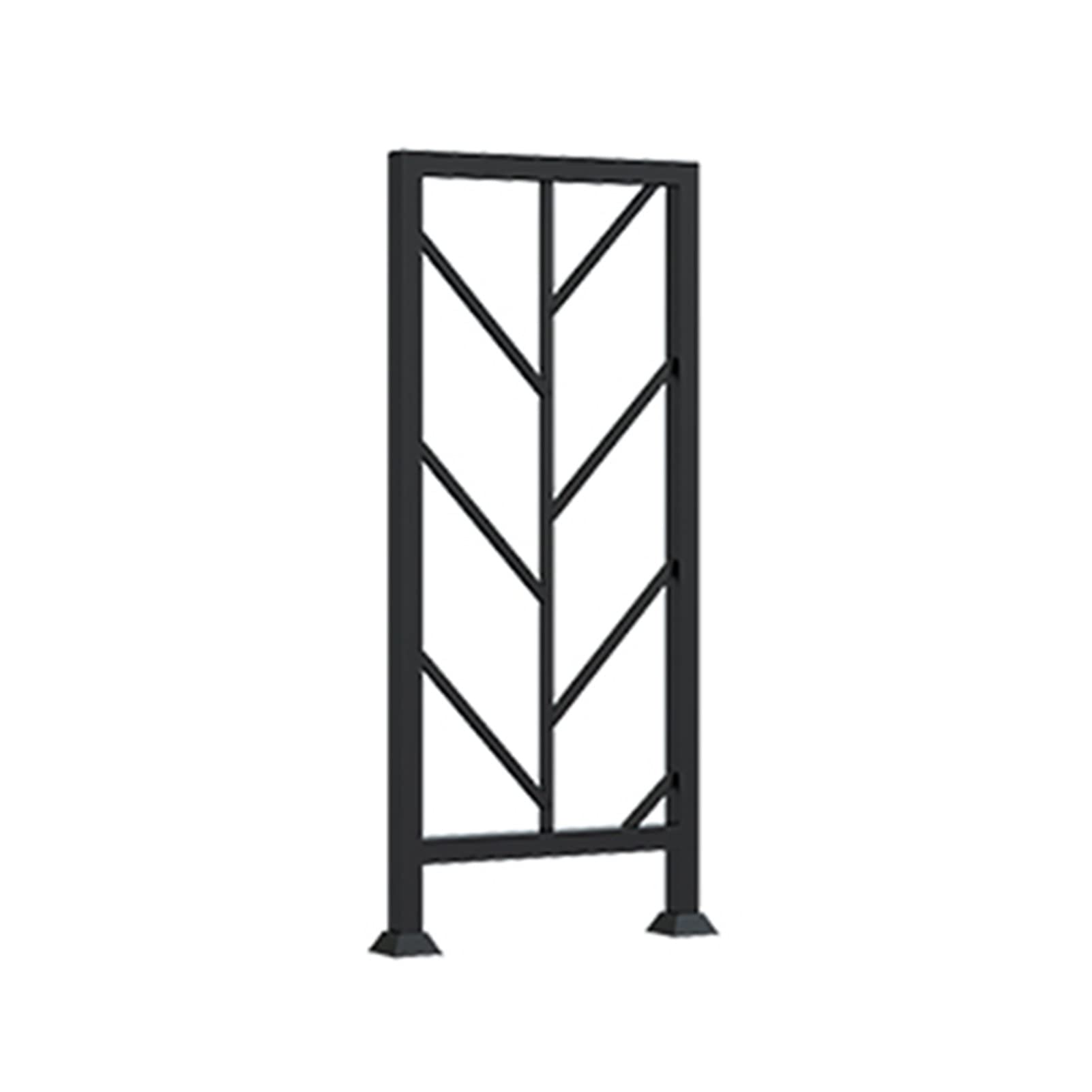 Set di scale in ferro per soffitta balcone, decorazione per interni ed esterni, con 5 stili (stile 4)