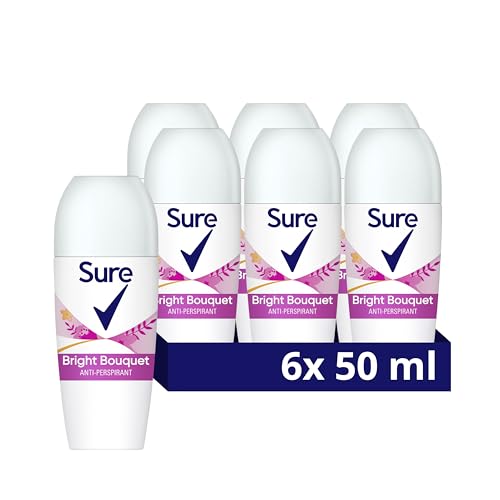 Sure Women Bright Bouquet Roll On Deodorant Antiperspirant with a