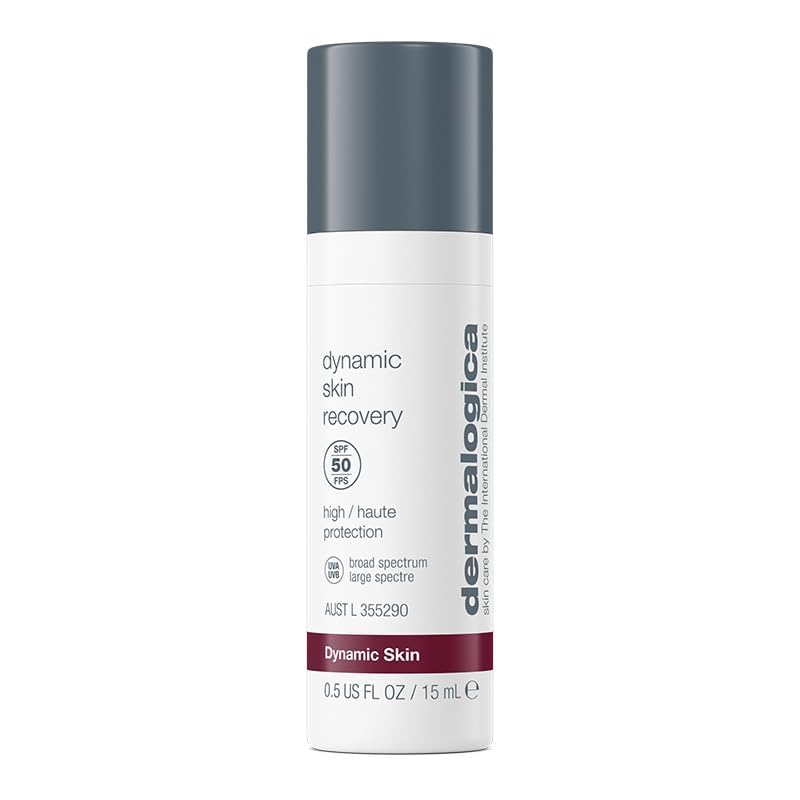 Dermalogica Dynamic Skin Recovery SPF50, Anti-Aging Face Sunscreen Moisturizer, Medium-Weight Non-Greasy Broad Spectrum