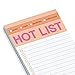 Knock Knock Hot List Make-a-List Pad (Knock Knock Make-a-list Pads)