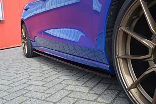 Extensions de jupes noir brillant pour Focus ST-Line DEH sorties dynamiques