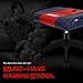 NEO CHAIR Licensed Marvel Multi-Use Stool : Video Game Stool Gaming Chair Stool Footstool Simple Chair Footrest Meeting Chair Swivel Height Adjustable (Spider Man Red)