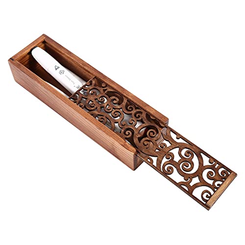 【AMPIO UTILE】: non solo una scatola per matite, ma anche una scatola di immagazzinaggio, puoi anche usarla per riporre i tuoi piccoli oggetti, come gioielli, accessori, piccoli regali e così via.Perfetto per l'uso a casa, a scuola o in ufficio.