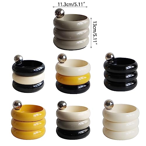 Boîte à bijoux rotative à 3 couches, le cadeau femme parfait pour ranger ses colliers - 6