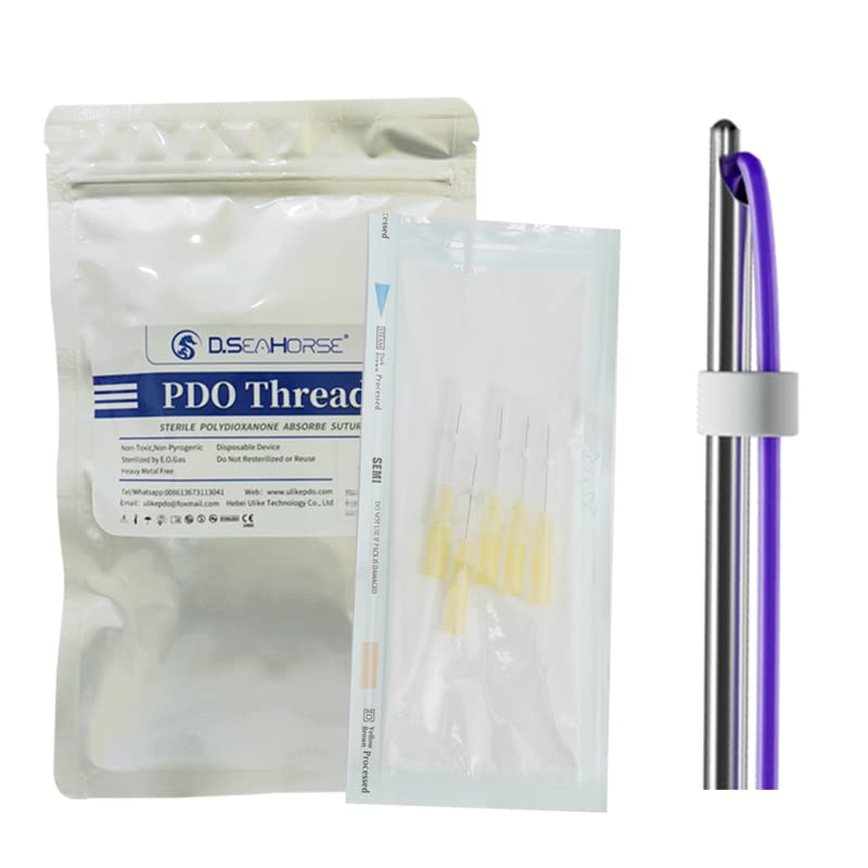 PDO Threads(Eye thread 30G 25mm) Face Lift/Whole Body Lifting Mono Blunt Threaad Eye Lift(20pieces per pack)