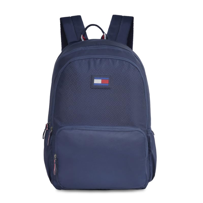 Tommy Hilfiger Malfoy Unisex 28 L Casual School College Backpack - Navy