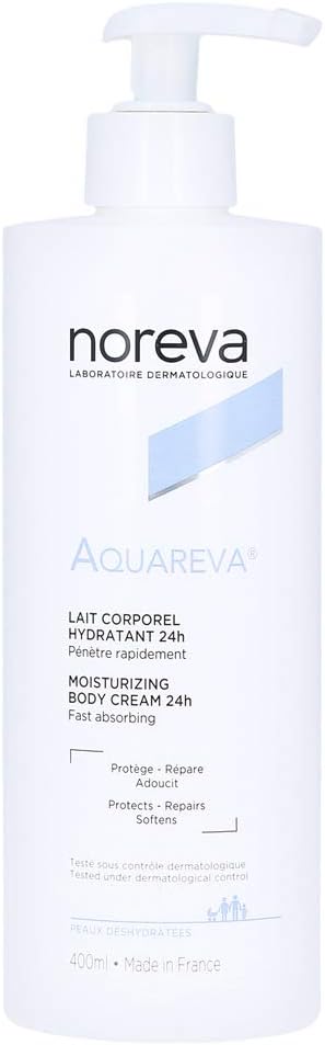 Noreva Aquareva Hydrating Body Milk 400ml, 400 ml (Pack of 1)