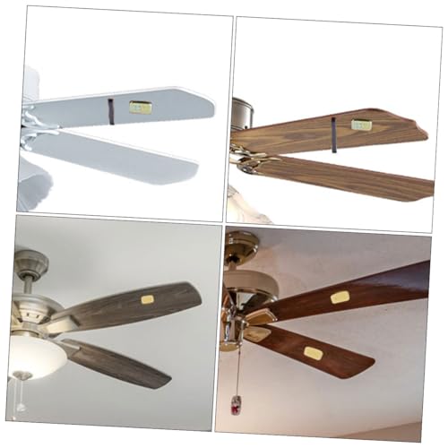 Miniatura 9 de Homsfou 3juegos Accesorios Para Ventiladores De Techo Kit De Pesas De Equilibrio Clips Prácticos Contrapeso De Ventilador