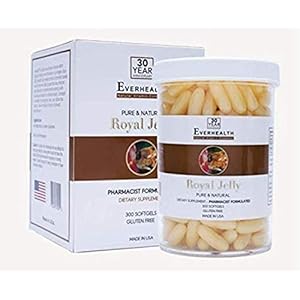 Everhealth Royal Jelly 1000mg 300 Capsules Dietary Supplement