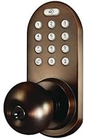 Algopix Similar Product 12 - Electronic Door Knob Finish Oil Rubbed