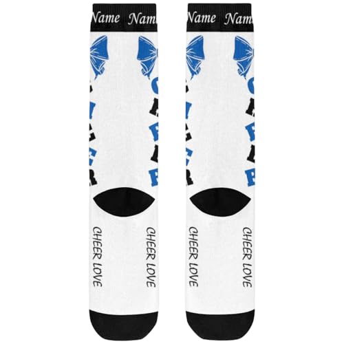 Custom Cheer Socks Personalized Cheerleader Gifts for Cheer Girl Cheer Team Socks4