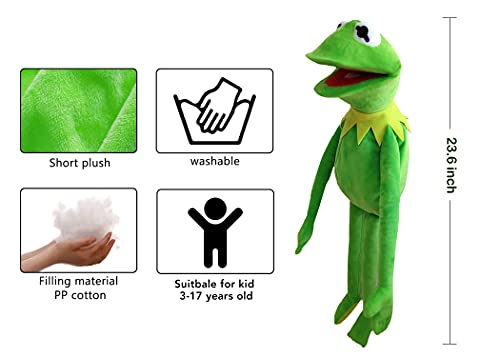 Suiyueour GHJ678 Kermit Frog Hand Puppet, Frog Plush,The Muppets Show thumb #2