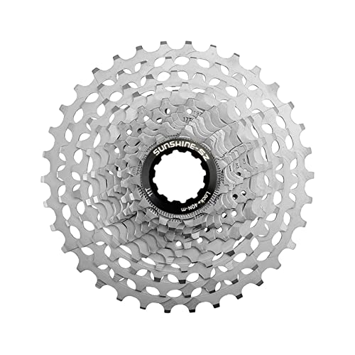 SUNSHINE���[�h�o�C�N11/12-�X�s�[�h�J�Z�b�g�A11-28T 11-32T 11-34T 11-36T���y��CNC���]�ԃJ�Z�b�g�AShimano Sram�ƌ݊����̂��郍�[�h�o�C�N�t���[�z�C�[���s�j�I���iXD�������j (12�X�s�[�h11-34T)