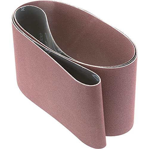 Shop Fox D1265 6-Inch by 80-Inch Aluminum Oxide Belt, 100 Grit, 2-Pack by Shop Fox - Used condition - CA$15.39