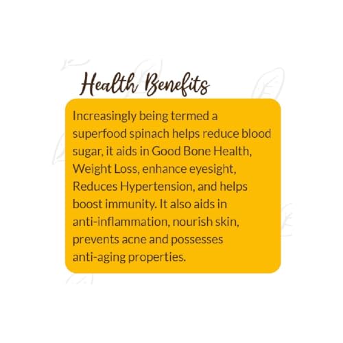 Image of SHROOTS Dehydrated Spinach (Palak) Leaves Flakes | 100% Natural & Pure Vegetarian | Machine-Dried for Maximum Freshness | Nutrient-Rich & Flavorful | Ideal for Cooking, Soups, Curries & Seasoning | (2, 30 Gram, Pack Of 2)