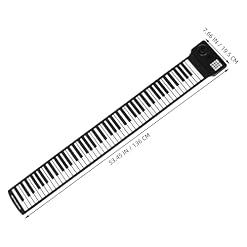 Alasum 88 Rouleaux Clavier De Piano Roulé À La Main 88 Touches Piano Électronique 88 Touches Piano Électrique Pianos Piano Pour Débutant Piano Enroulable Pliable Instrument De Musique - Les Beatles, Paul McCartney, John Lennon, RIngo Starr, George Harrison Alasum 88 Rouleaux Clavier De Piano Roulé À La Main 88 Touches Piano Électronique 88 Touches Piano Électrique Pianos Piano Pour Débutant Piano Enroulable Pliable Instrument De Musique – Image 2