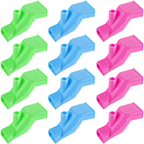 12 Pieces Silicone Faucet Extender for Bathroom Sink Spout Cover Sink Extender for Kids Spout Bathroom Faucet Extender Portable Children Kitchen Faucet Connector Water Tap Tub Guide Sink Extender