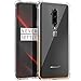 Osophter for Oneplus 7T Pro Case Clear Transparent Reinforced Corners TPU Shock-Absorption Flexible Cell Phone Cover for One Plus 7T Pro 5G McLaren (Clear)