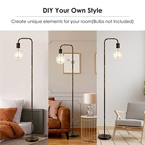 Boostarea Floor Lamp, Bronze Industrial Floor Lamp thumb #6